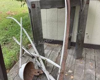 Antique grinding stone