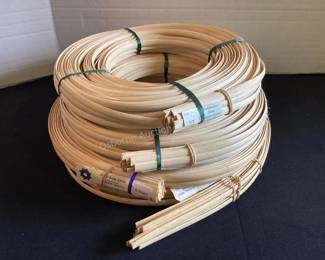 basket making supplies, reed coils