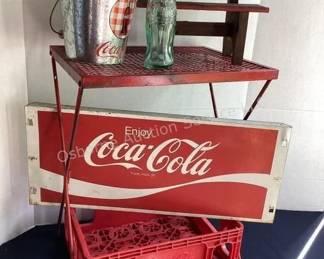 Coca-Cola decor & sign panel