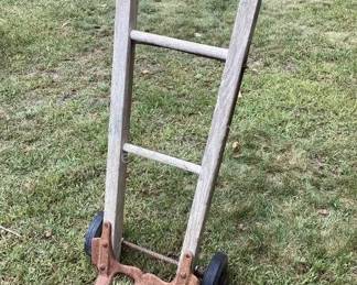 Primitive barrel cart