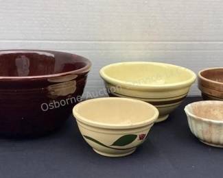 Vintage stoneware bowls