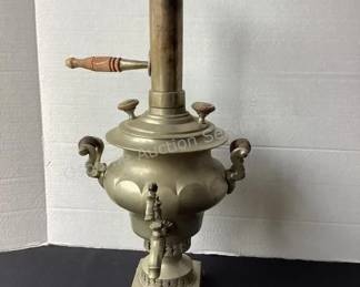 Antique tea urn