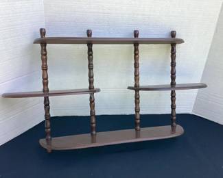 Vintage wall shelving