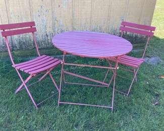 Patio table & chairs