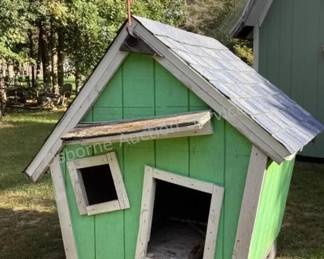 Whimsical animal coop