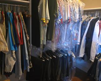 Closet full of Men's Clothing XLg