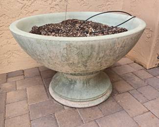 2 Cement Planter