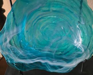 Teal Display Plate