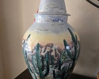 Very Large Arizona Lidded Jar