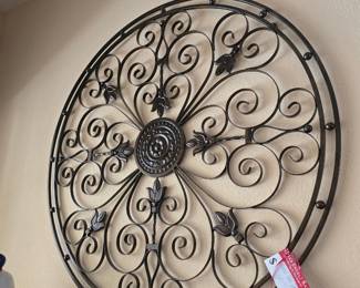 Round Metal Wall Art