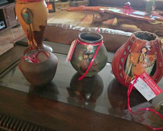 SW Vase, Spirit Jar, Ceramic Vessel & Gourd Art