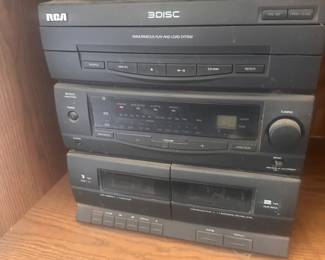K9a RCA 3 Disc CD Changer and Tape Player