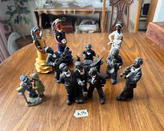 A13 Jazz Band and Figurine Set