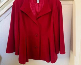 C5a Simply Chloe Dao Red Blazer