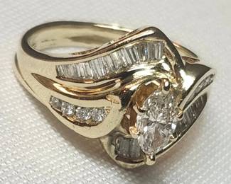 1.3 ct diamonds total 5.87 g