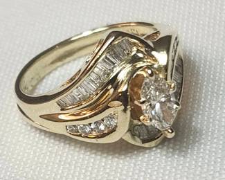 14k Engagement Ring