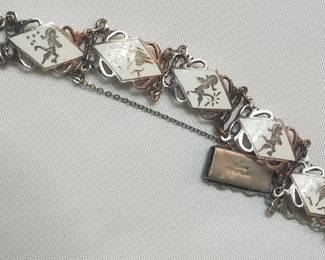 Siam Sterling Bracelet 