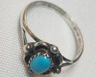 925 Turquoise Ring