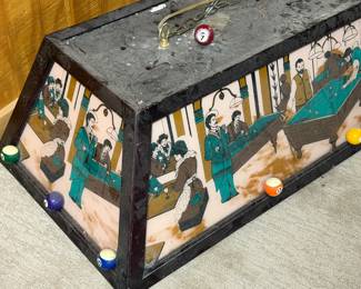 HANGING BILLIARD POOL TABLE LIGHT FIXTURE