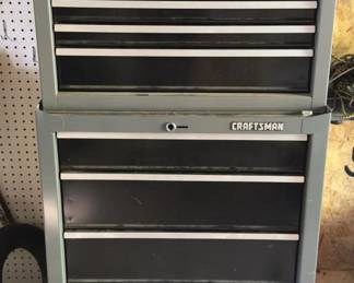 CRAFTSMAN STACKABLE ROLLING TOOL CHESTS WITH TOOLS