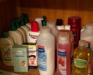 PERSONAL CARE & TOILETRIES BATH PRODUCTS LOTIONS SHAMPOO & MORE!