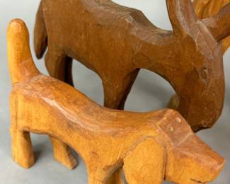 HAND CARVED WOODEN COLLECTIBLES OZARKS