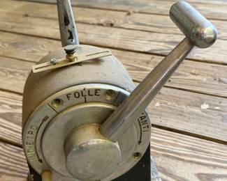 VINTAGE ITALIAN MARINE THROTTLE & GEAR CONTROL