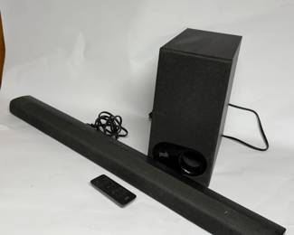 POLK SIGNA S1 SOUND BAR & SUBWOOFER  ALSO SAMSUNG IN DIFF LOT