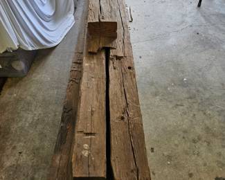 Vintage wood beams