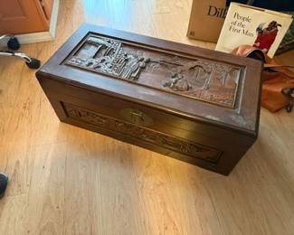 Waterfall cedar chest