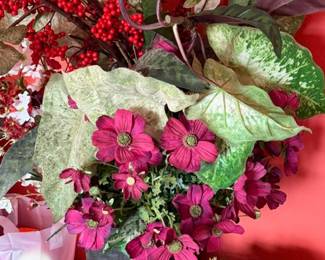 Silk flowers