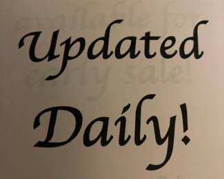 Check back often!