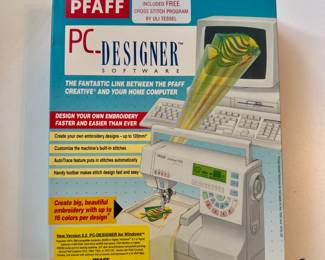 Vintage Pfaff design software
