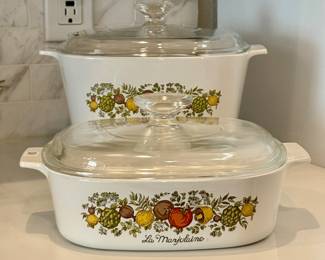Lots of Corning and Pyrex