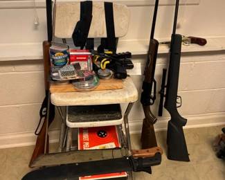 Air Rifles, Pellet Pistol, Machete and Shooting Accessories