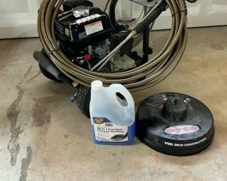 Simpson Professional Gas Pressure Washer with Surface Cleaner