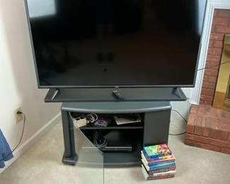 Vizio 55 Flat Screen TV with Entertainment Stand
