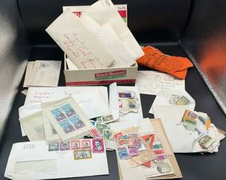 Worldwide Postage Stamps Covers and Souvenir Sheets