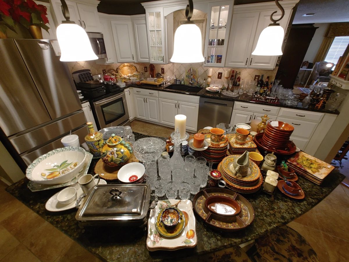 Crystal, Dish Sets, Pottery