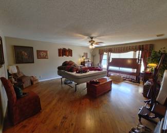Sleep Number King Size Bed, Hickory Chair Bedroom Set, Chairs, Mirrors, Etc.