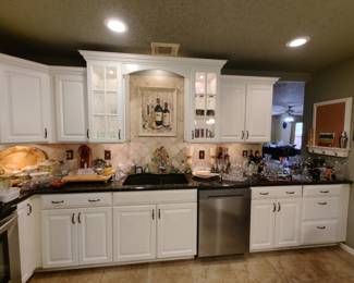 Full Kitchen, Crystal, Serving Pieces, Reed & Barton Courtland