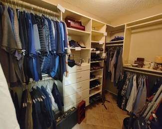 Men's Closet- Shirts, Shoes, Ties, Hats Etc.