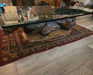 Sculptural Root Wood Coffee Table