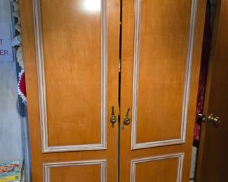 Wooden Double Door Armoire