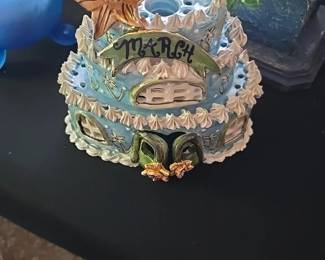 March Birthday Trinket Box