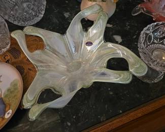 Arte Murano Art Glass Bowl