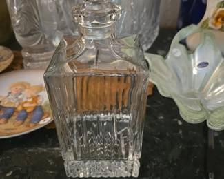 Square Crystal Liquor Decanter