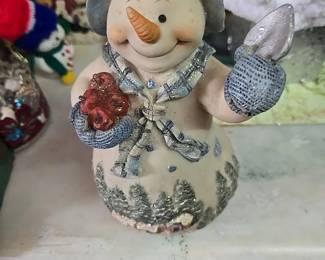 Snowman Figurine