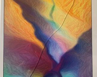 2011 Art Print "X Marks the Spot" Signed