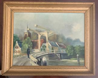Oil Painting by J. Boddeus, Dutch Painter